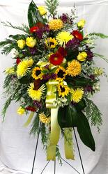 Standing Fall Spray  from Aletha's Florist in Marietta, OH