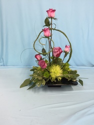 CONTEMPORARY ROSES from Aletha's Florist in Marietta, OH