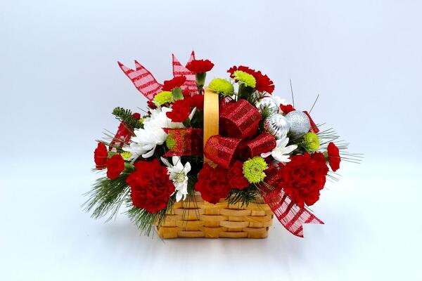 Holiday Basket from Aletha's Florist in Marietta, OH