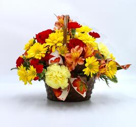 Fall Days Basket from Aletha's Florist in Marietta, OH