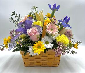 Flower garden basket 