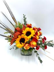 Round about fall  from Aletha's Florist in Marietta, OH